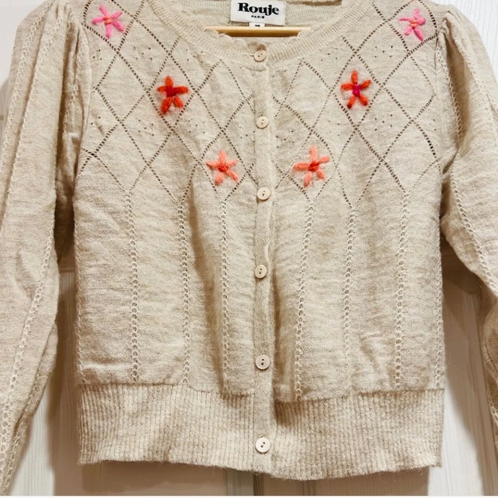 Rouje ✨ Serena Cárdigan. Price is firm. - Picture 2 of 7